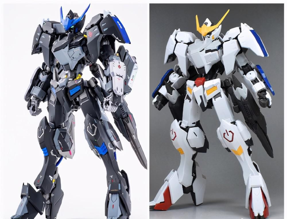 模玩控:黑色系配色,MG比例巴巴托斯第六形态高达模型