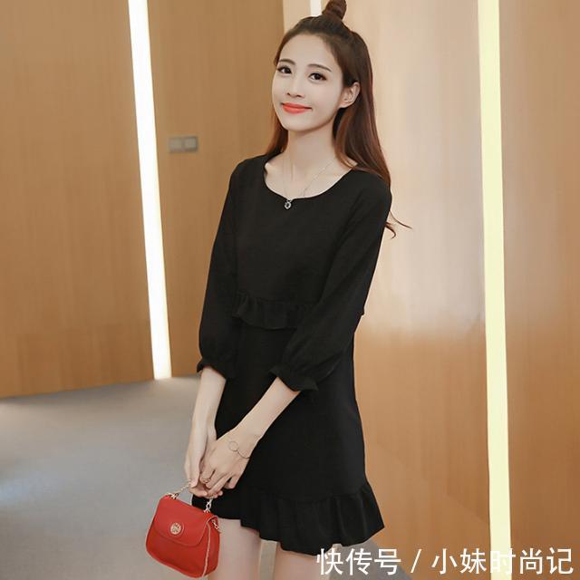 时尚|甜美可爱的连衣裙,气质高雅,尽显时尚女性之美
