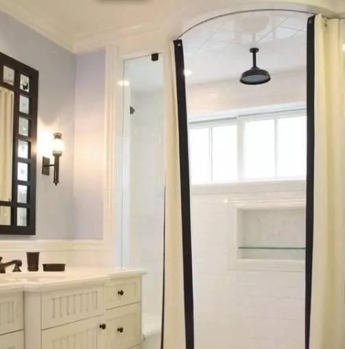 水到处流|越来越多人卫生间不做淋浴房,现在流行这样做这种设计不占空间