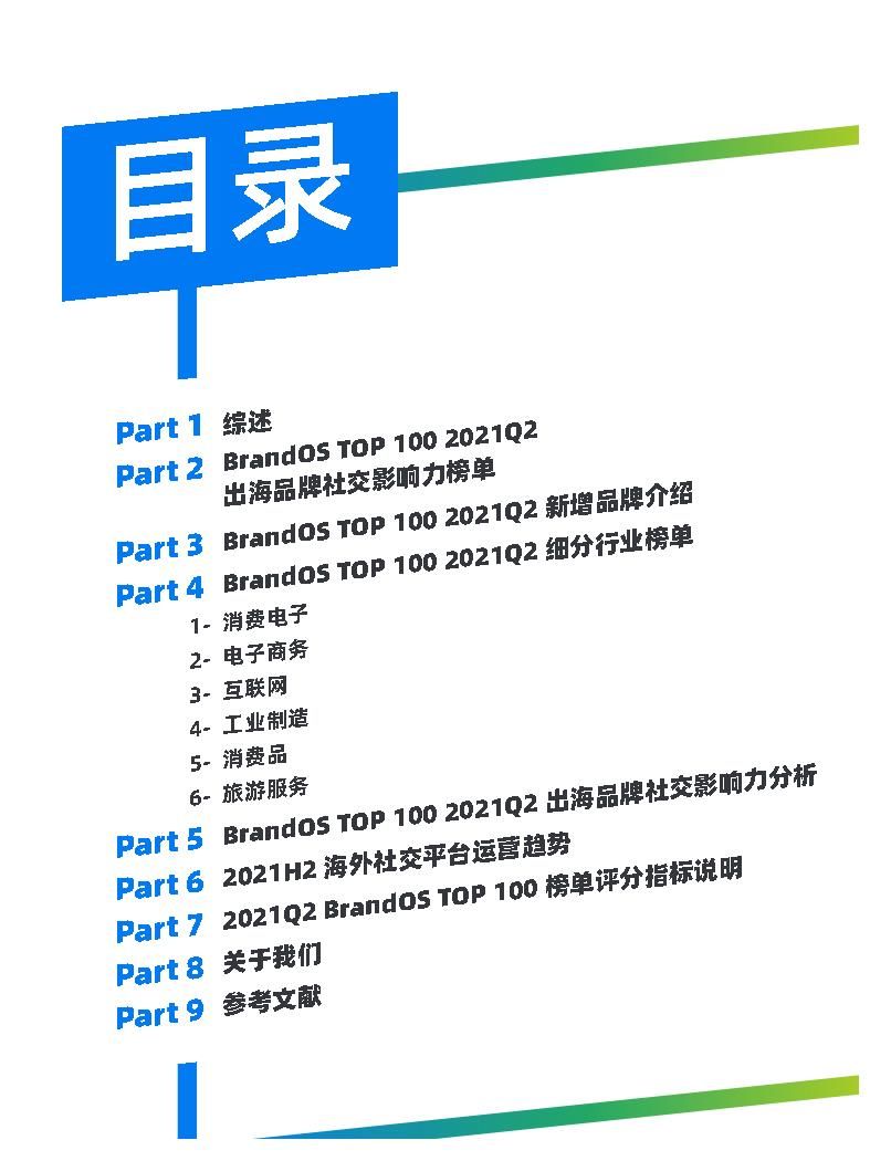 品牌|2021Q2出海品牌社交影响力榜单-Morketing研究院