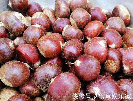 生板栗快速剥壳的窍门，1分钟能剥30个，颗粒完整还不伤手