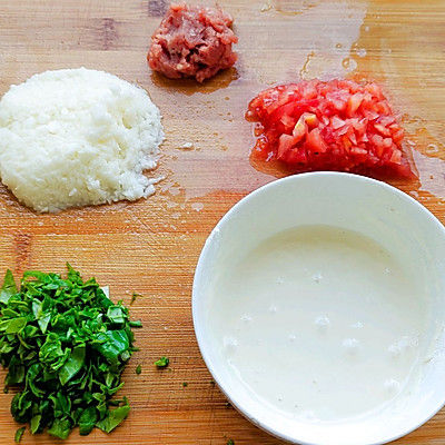 肉沫芙蓉疙瘩汤