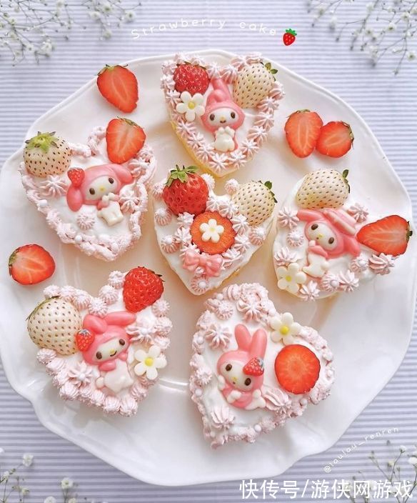 完全舍不得吃！日本甜品师制作外形超可爱的甜品