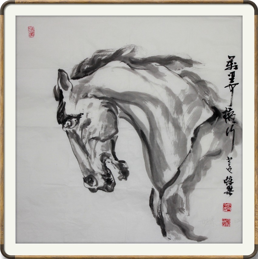 天马行空|本市热点:天马行空 笔墨神通——记著名书画家高栋梁