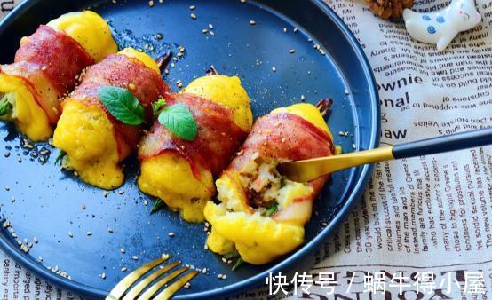 营养|一道营养满满的早餐,食材丰富,精致解馋