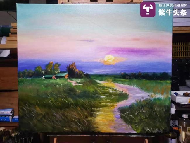 废品|收废品的“陋室画家”:最想给妻子画幅肖像