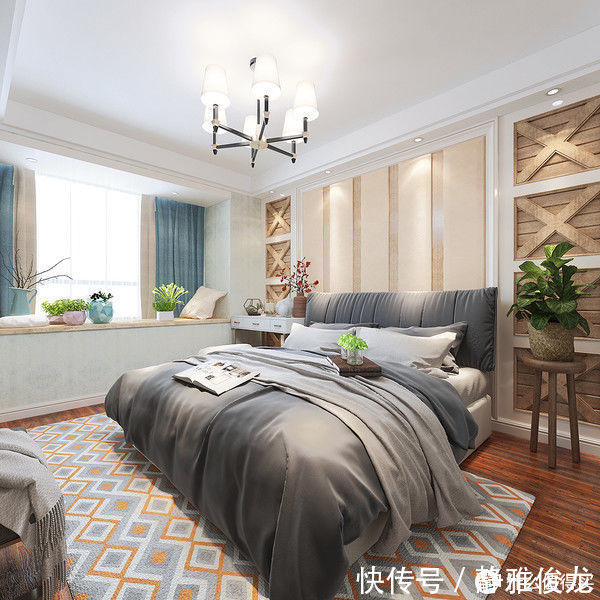 书柜|取消传统电视墙,改做书柜,全屋充满书香之气,有很强的学习氛围