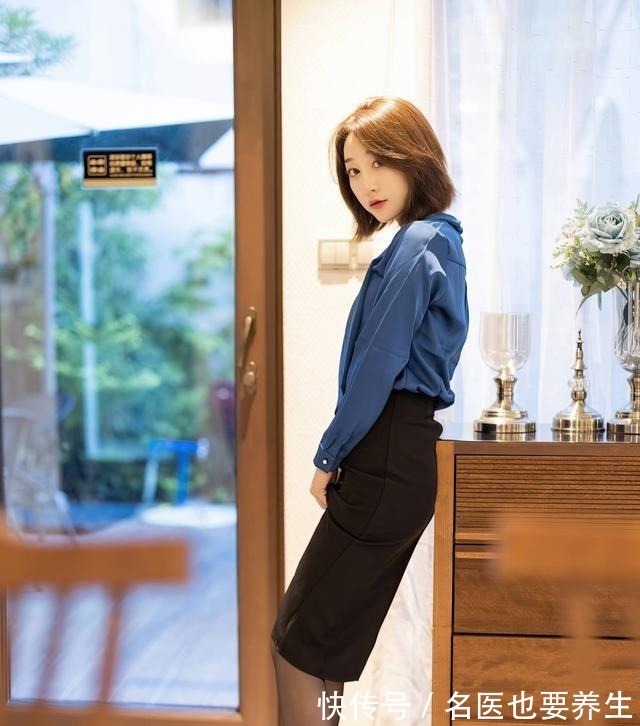 衬衫搭配 衬衫搭配高腰裙,让你从土妞变成时尚女人,魅力更胜一筹!