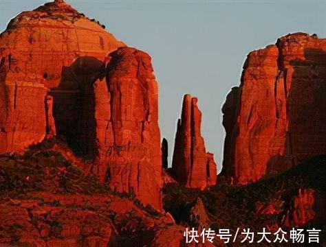 科科尼诺国家森林保护区|世界风光欣赏——亚利桑那州科科尼诺国家森林保护区教堂岩