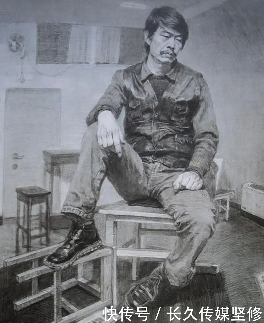 韩国全身像素描pk中国全身像素描,你怎么看?