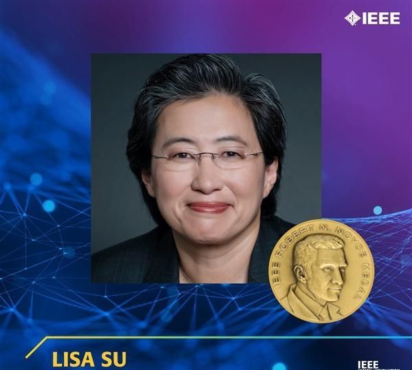 ceo|AMD CEO苏姿丰荣膺罗伯特·N·诺伊斯奖:史上第一位女性