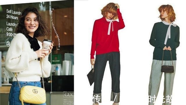 衬衫 穿得最多的毛衣,今年冬天流行叠搭“飘带衬衣”,精致优雅又洋气!