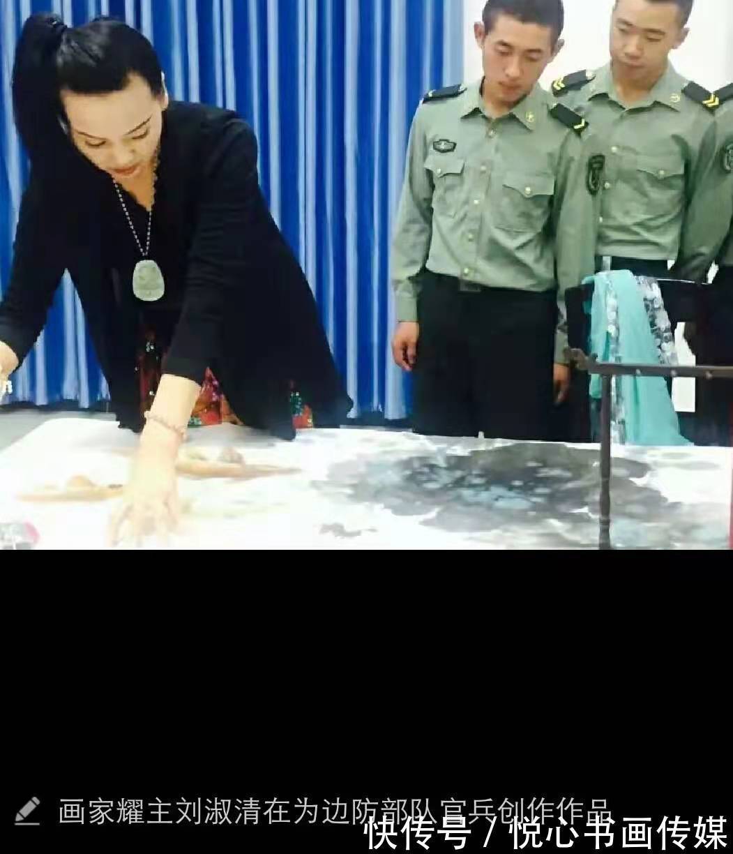 水墨丹青栏目组@中国最具影响力的书画家:刘淑清国画作品欣赏