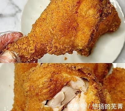 鲜嫩多汁,酥脆无比的椒盐炸鸡腿!绝绝子!
