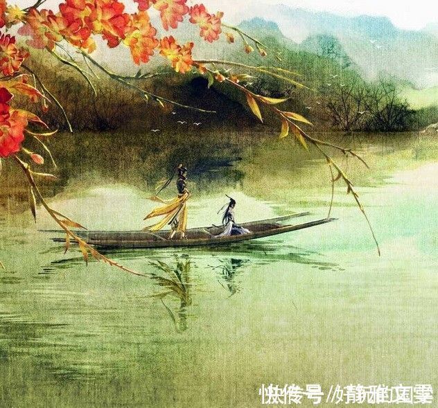 落花$南唐后主李煜的老爸李璟的两首词,竟然比李后主的更婉约