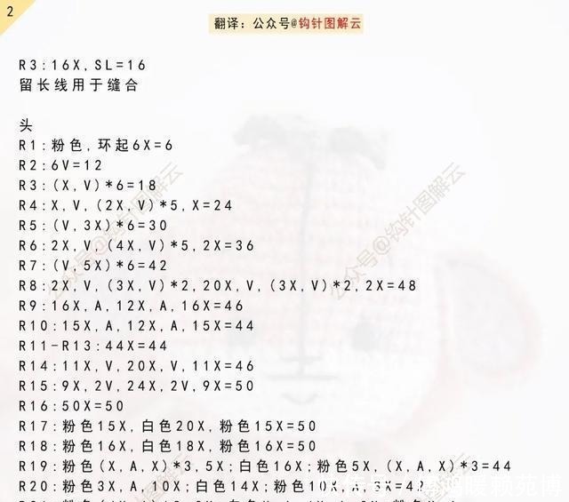 来袭|钩针图解|迷你小驴屹耳倔强来袭,掌声和欢呼声在哪里