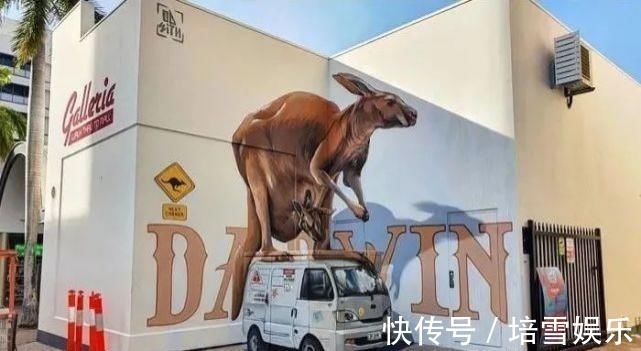 3d&这才是裸眼3D画,让人怀疑自己的眼睛,其他的立体画都弱极了