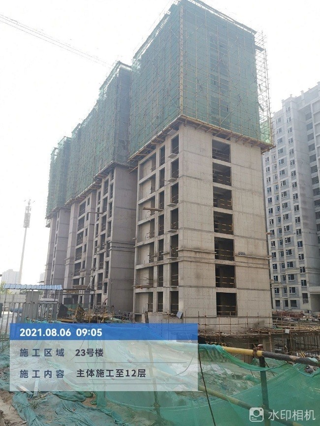 8月最新工程进度播报|运城长江源东湖湾 | 播报