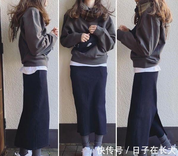 显高显瘦 小个子女生别只会“塞衣角”,学日系搭配这样穿,显高显瘦很简单!