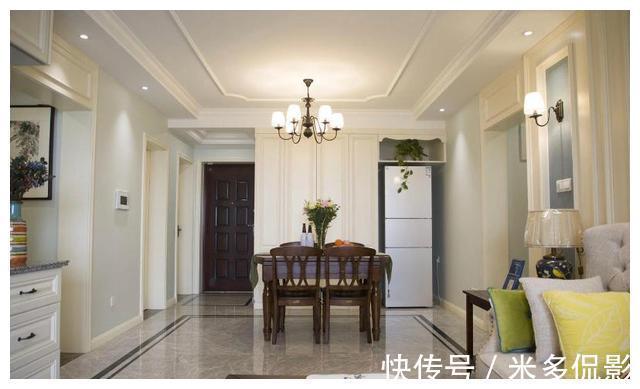 墙布|118㎡,简约美式风,清新淡雅、纯粹自然的设计,适合每个家庭!