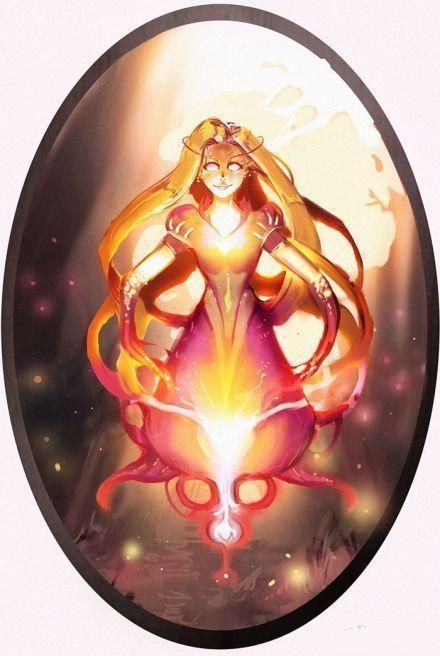 乐佩|迪士尼公主全员恶魔化,灰姑娘如同暗夜精灵,花木兰是火焰领主?