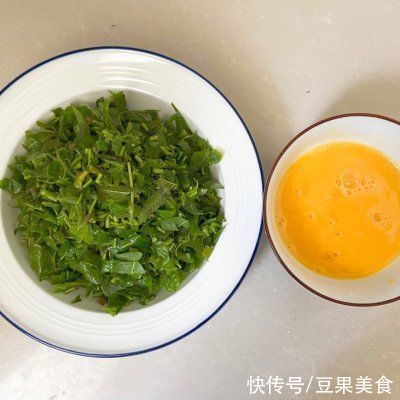 米醋|香椿炒鸡蛋