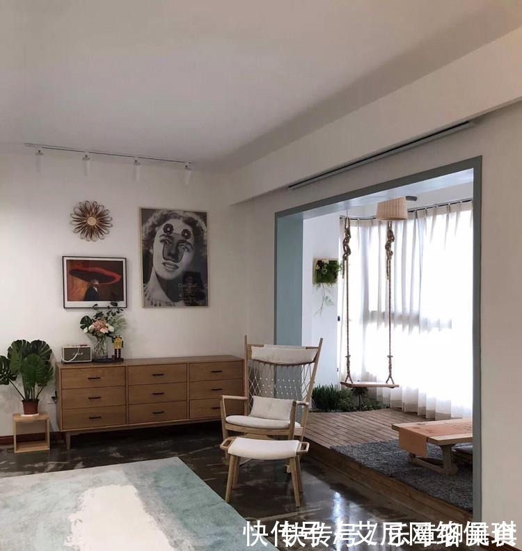 主妇|聪明主妇巧装95㎡小宅:阳台加了一面墙,却让家里处处有惊喜!