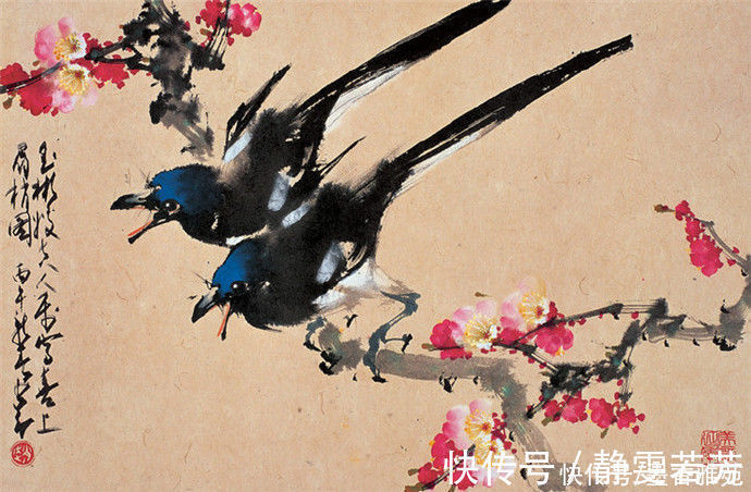 赵少昂!岭南画派大师赵少昂精品花鸟画作品欣赏