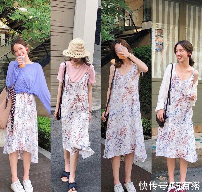 日常度假都很好看的夏季搭配，一衣多穿，助你一个月美得不重样