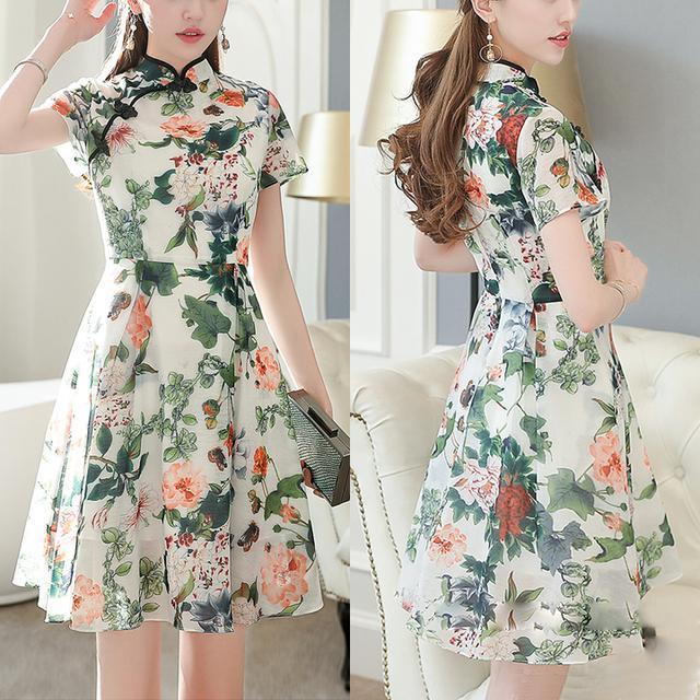 旗袍|觉得旗袍裙土的姑娘,其实是因为你不会穿