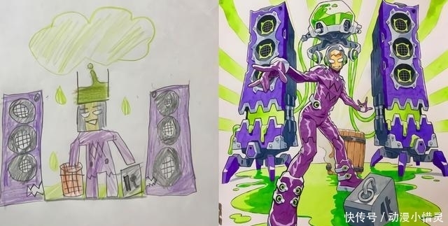 涂鸦|有一位会做动画的父亲是种什么体验?涂鸦秒变漫画插图