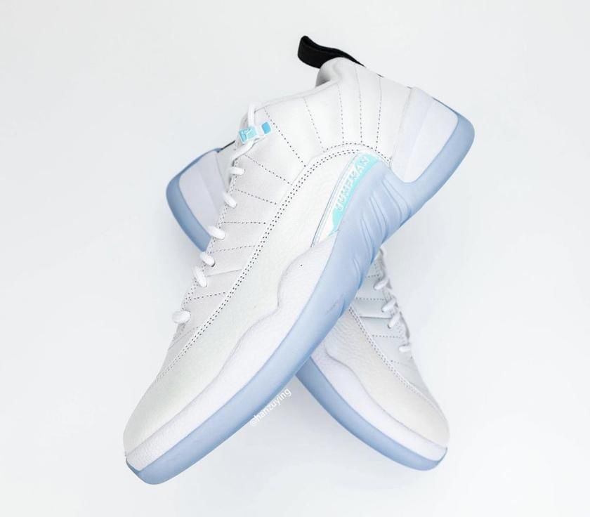 外观干净清爽！Air Jordan 12 Low 全新 “Easter” 配色即将发布！