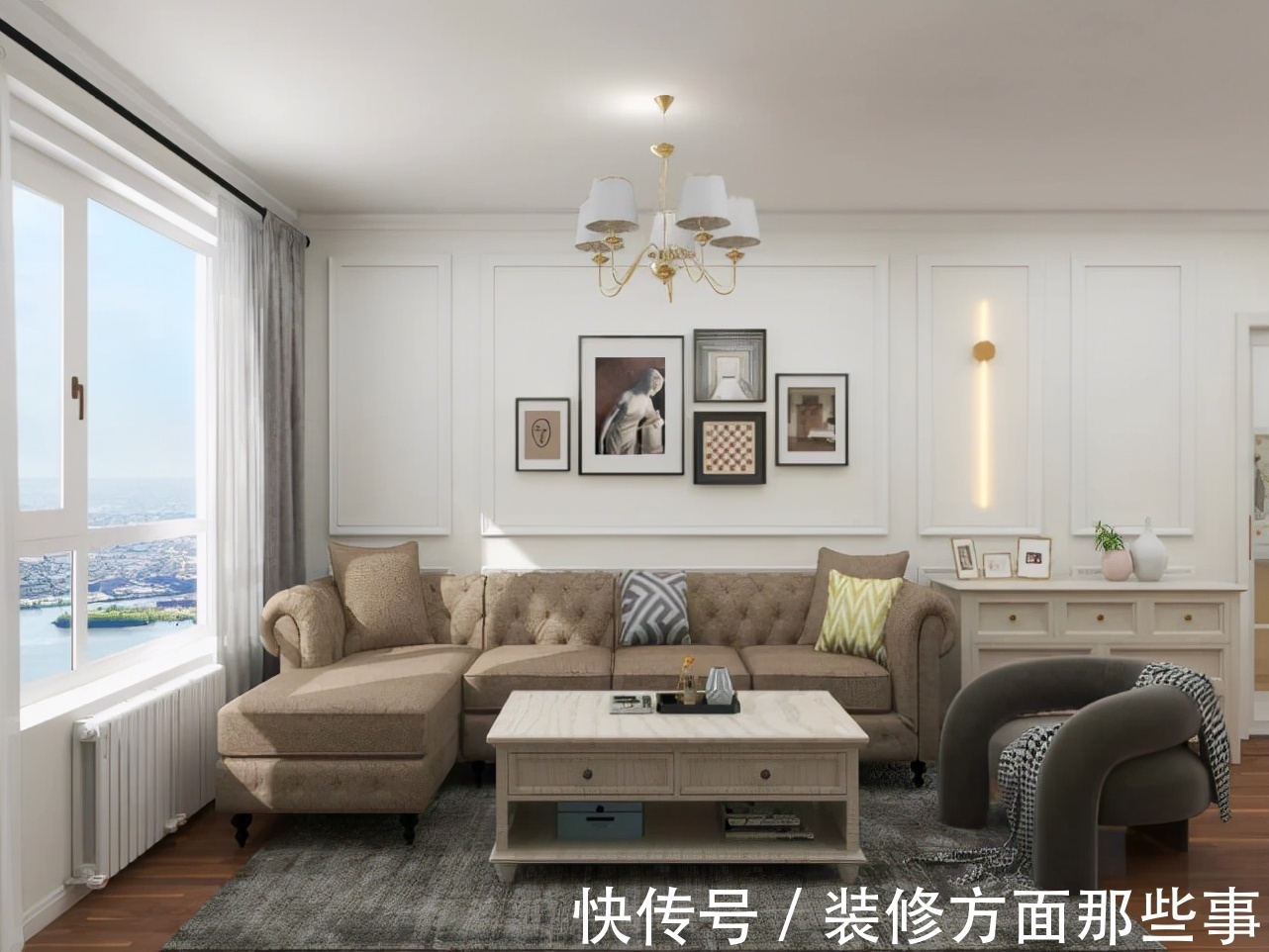 嵌入式|150平装修成现代风,一进门就看到悬空鞋柜,洗衣机挂在马桶上