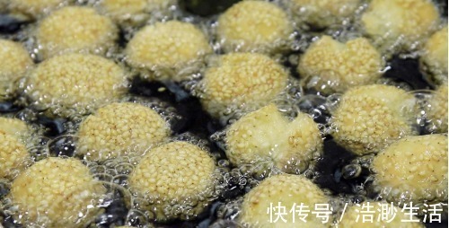 植物油|2个鸡蛋,一碗面,不发面不醒面,快速做开口笑,个个酥的直掉渣