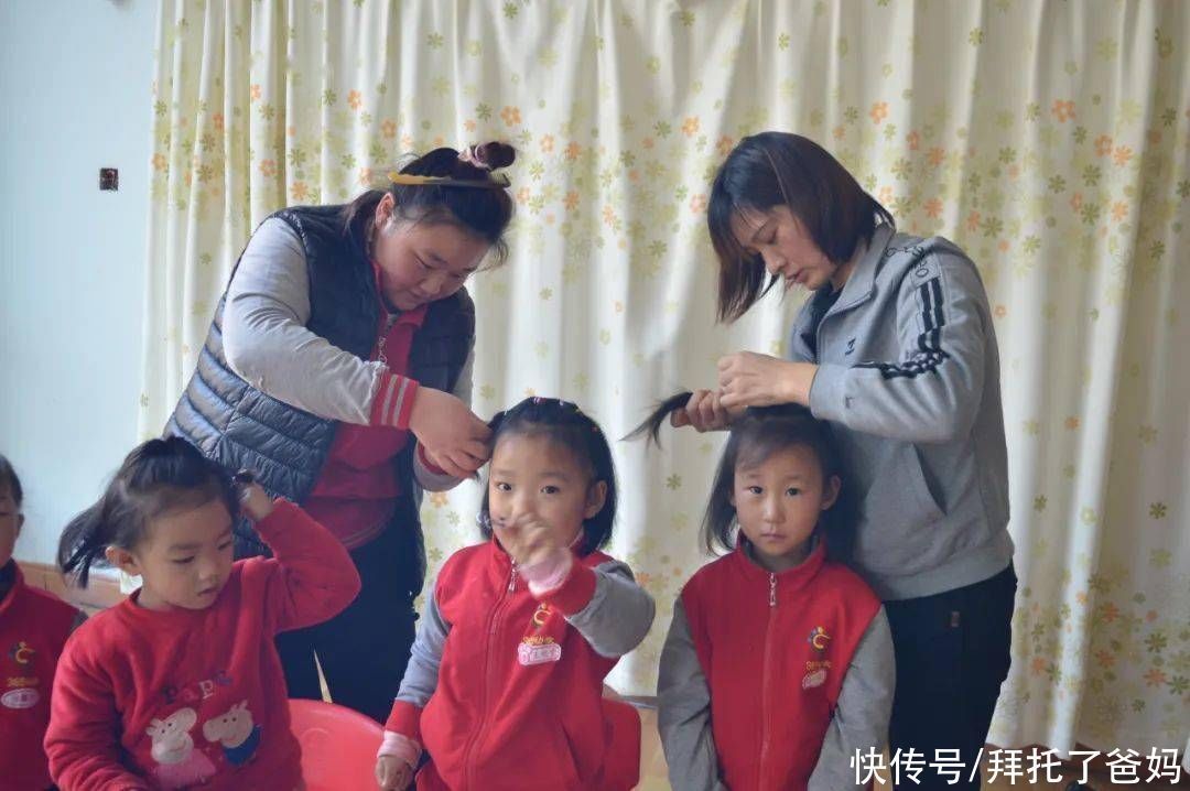 孩子们|幼儿园午睡起床后,老师和孩子在忙什么?不是在穿衣叠被
