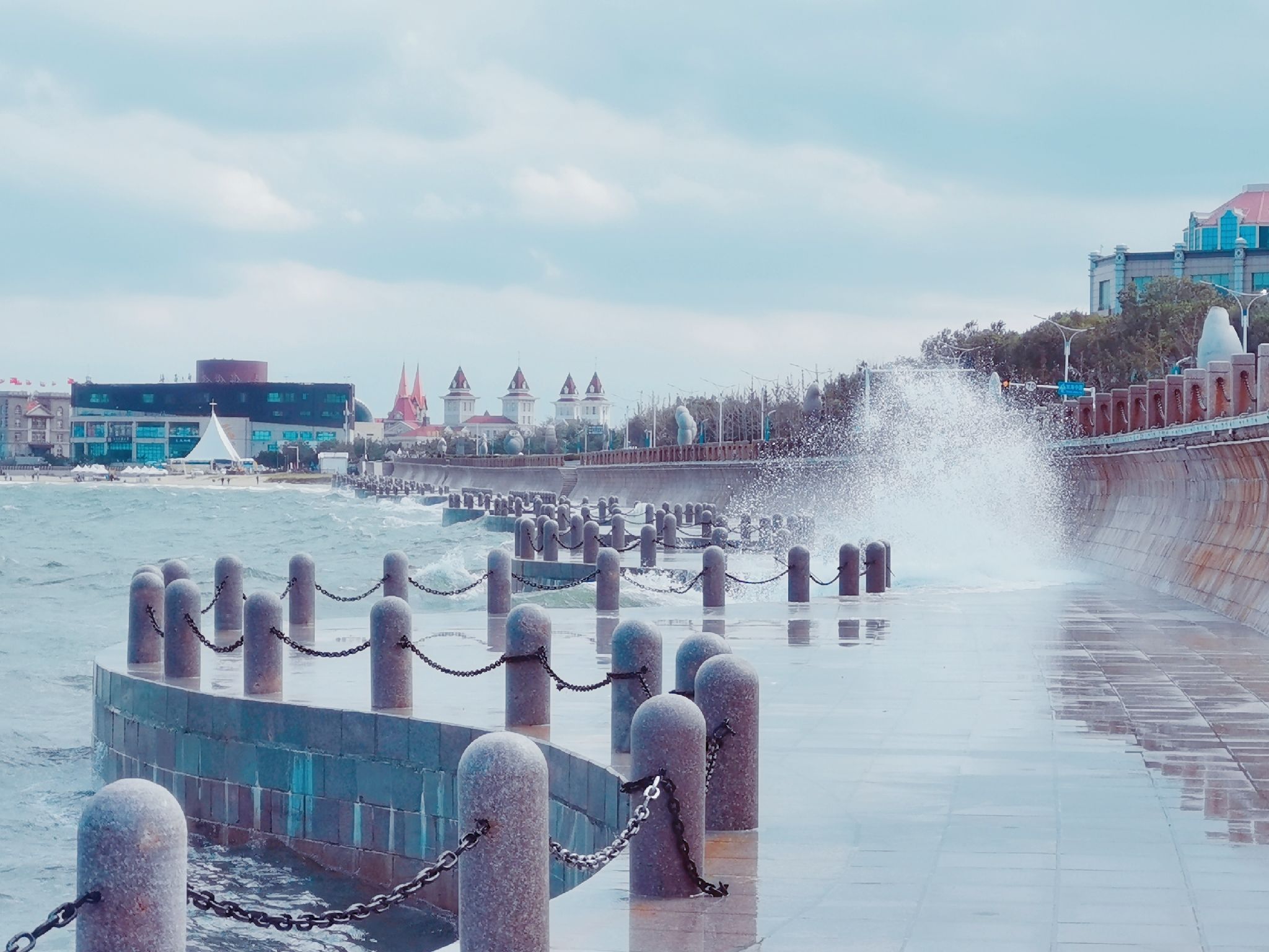 滨海广场|中国最美海岸线——两万步踏过烟台海滨