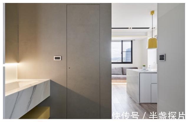 空间|40㎡两房一厅,全屋打满柜子,称得到上小户型“教科书”式设计!