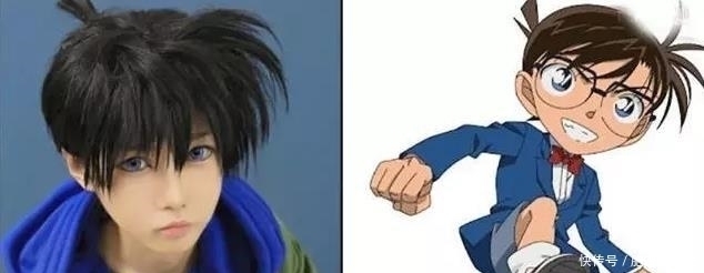 小兰|名侦探柯南:这些cos也太像了,连黑衣人都能cos,太秀了