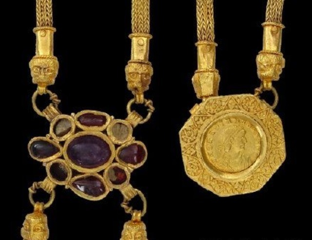 金币|霍克森窖藏出土，专家发现一件古代饰品，看到后才明白它绝迹原因