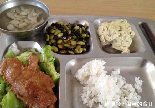 各国小学生“午餐”对比，韩国泡菜日本便当，网友：中国最丰富