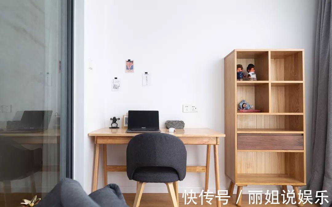 原木|77平简约风格装修设计,开放式餐厨设计,晒到朋友圈却被赞爆了!