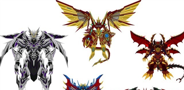 五帝王|奥特曼自制版机甲五帝王,眼Q成装甲盾牌,8翼翅膀诠释霸气