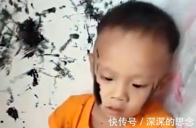 爸爸|广西一孩子趁爸爸午睡,给房间来了个“装修”,爸爸反应令人意外