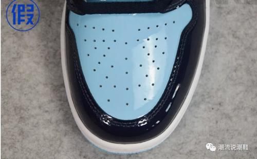 AJ1跌下抖音神坛不再热门？AJ1起批治愈蓝真假对比上线