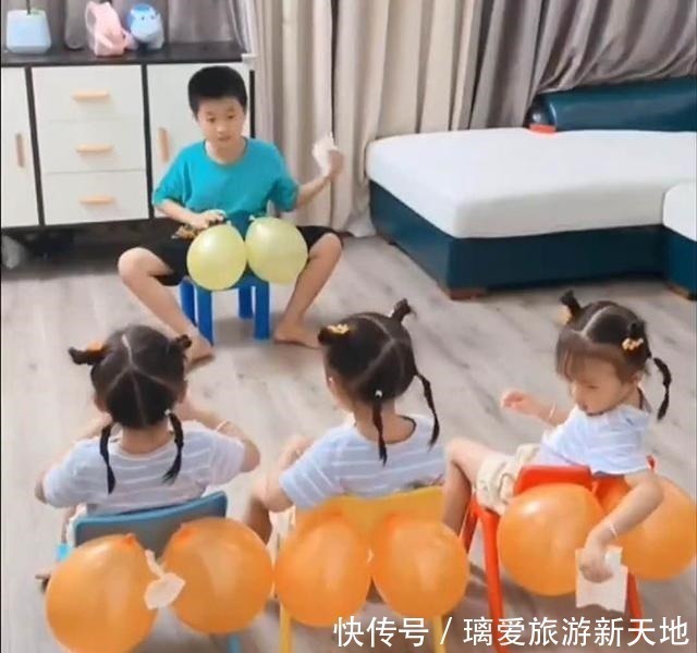 宝宝|“操心哥哥”火了,3个妹妹即将上幼儿园,哥哥提前传授实用技能
