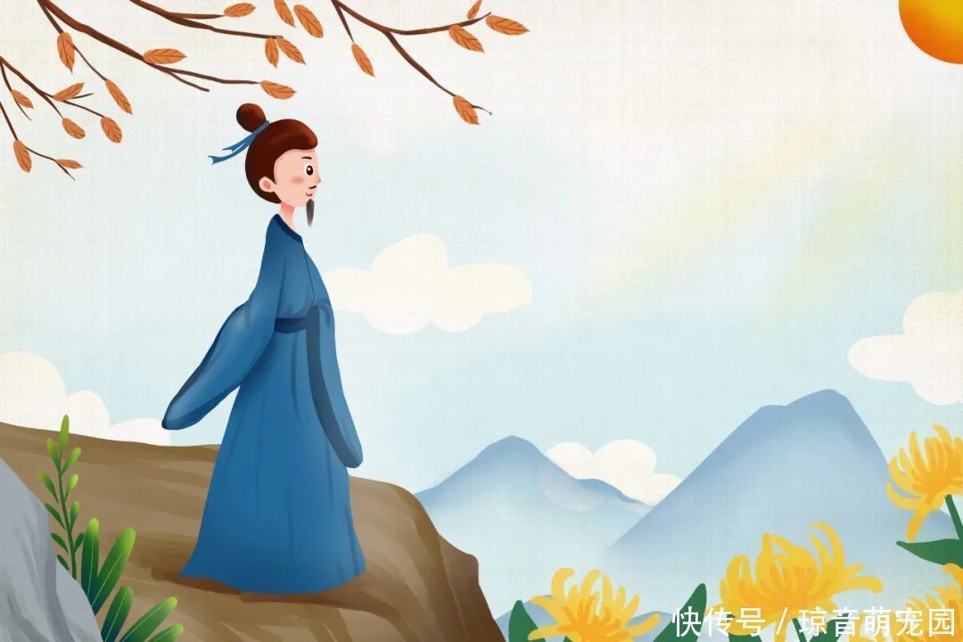 重阳诗|1000年来最动人的一首重阳诗，入选课本，28个字流传千古