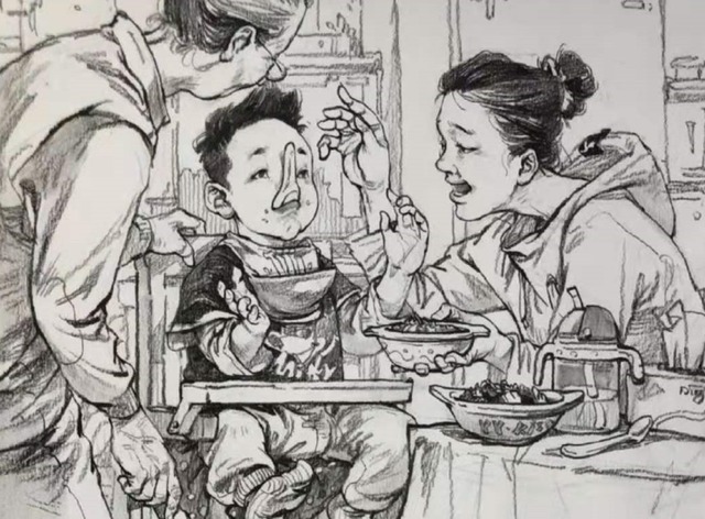 半成品!美术生画到一半的“半成品”,画风怪异清奇,看了让人忍俊不禁