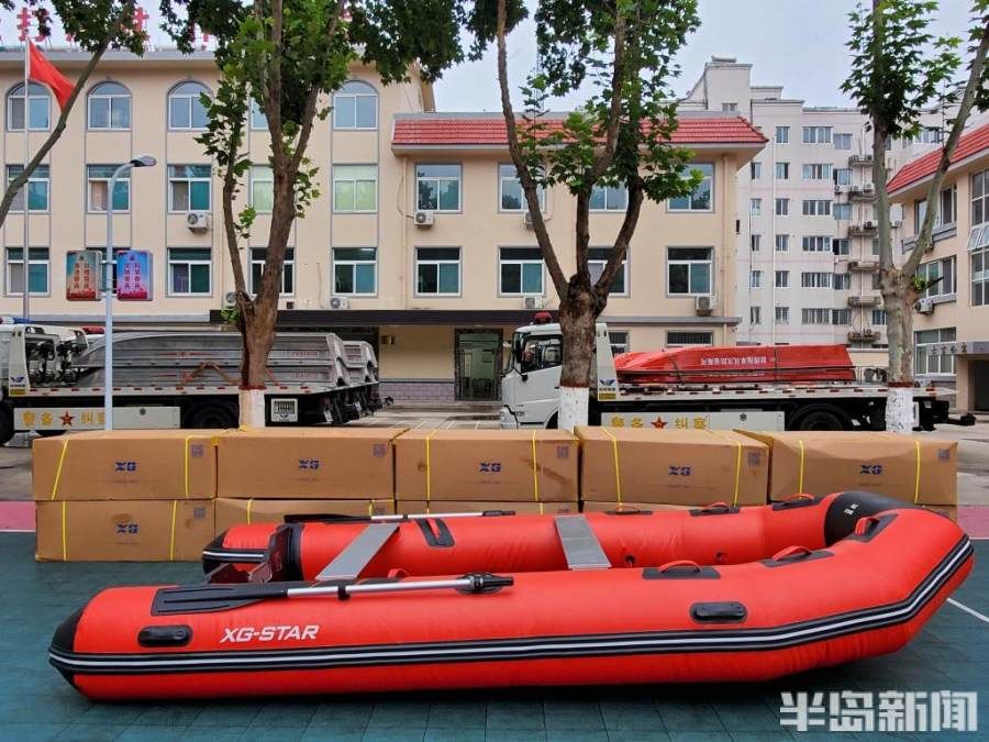青岛|力“艇”河南！这位青岛老板捐48艘救生艇，助力河南抗洪救灾