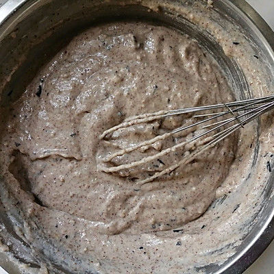 无油无糖杂粮爆浆蓝莓磅蛋糕