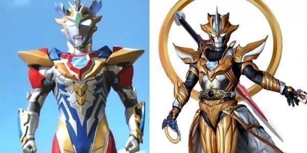 欧布|奥特曼:黑田自绘泽塔剧场版形态,融合伽古拉和欧布之力,太霸气